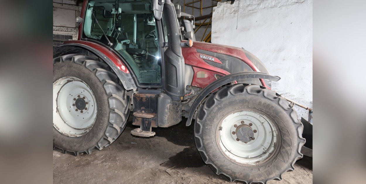 Przewiercił zbiornik w ciągniku i ukradł paliwo