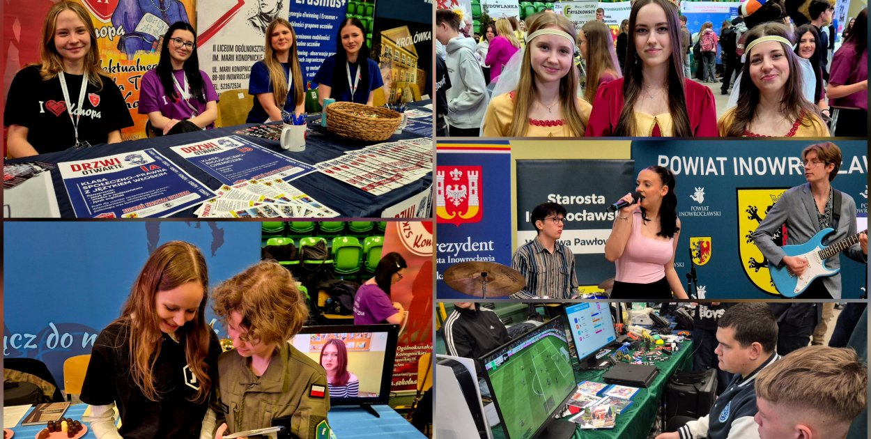 Szkoła pod lupą. Powiatowe Targi Edukacyjne w hali