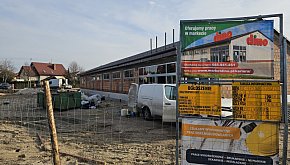 Budowa nowego marketu Dino przy ul. Szymborskiej