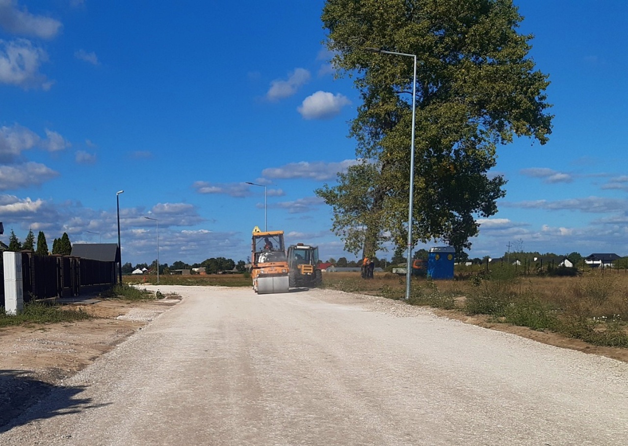 Przebudowa drogi w Słońsku